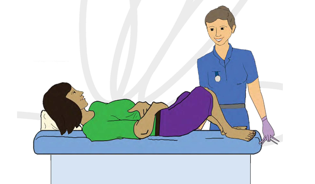 Having a smear test